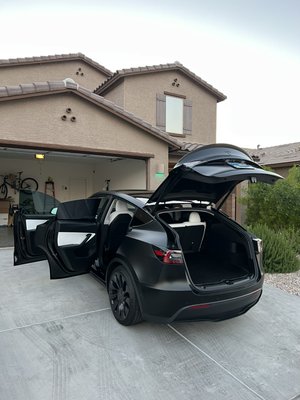 Tesla Full Detailed - This Tesla need to be brought back to like and we fully delivered ! Car was looking super clean and everything looked new again , customer was extremely happy and is now getting a detail every two weeks ! Tesla Full Detailed - This Tesla need to be brought back to like and we fully delivered ! Car was looking super clean and everything looked new again , customer was extremely happy and is now getting a detail every two weeks !