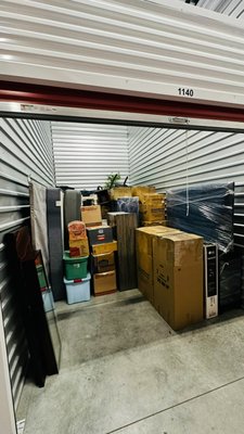 Saturday Storage - Job Complete! - Another unit packed and stacked with care! We helped our client move and organize their belongings into this clean, secure storage unit — all in one Saturday. From boxes and furniture to electronics and home essentials, everything was handled with precision. If you're looking for dependable, efficient, and friendly movers who treat your things like their own — we're just a message away!