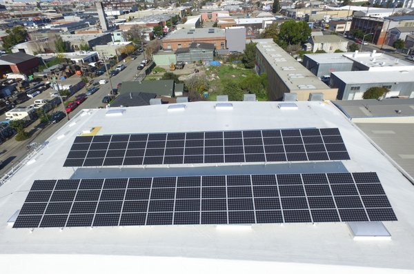 Climate Controlled Storage, Oakland, CA - The 36.4kW Solar Electric system installed atop this Cool Roof generates over 62mWh of electricity per year, saving the business owner over $24,000 annually. This solar asset paid for itself in 5 years with the monies not paid to PG&E.
#solarstorage #oaklandsolar #electricindependence Climate Controlled Storage, Oakland, CA - The 36.4kW Solar Electric system installed atop this Cool Roof generates over 62mWh of electricity per year, saving the business owner over $24,000 annually. This solar asset paid for itself in 5 years with the monies not paid to PG&E.
#solarstorage #oaklandsolar #electricindependence