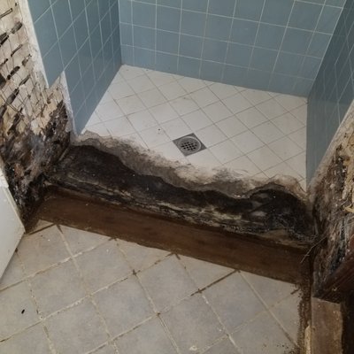 Mold Remediation: Los Angeles, CA - We were called to perform a mold remediation job for our client in their shower area. Turns out it was condensation mold from lack of ventilation. Another satisfied client in our books as we were able to restore their bathroom once remediation was completed!