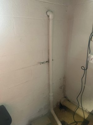 New sump pump and 1 1/2 discharge pipe - New sump pump and 1 1/2 discharge pipe