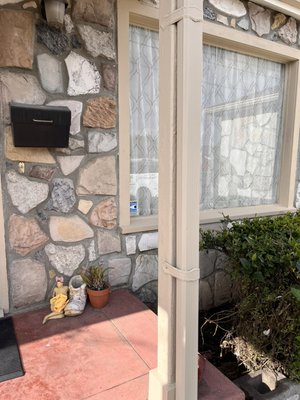 Paint restoration - This front entrance was in bad shape, but I cleaned it all up in a timely and efficient manner Paint restoration - This front entrance was in bad shape, but I cleaned it all up in a timely and efficient manner