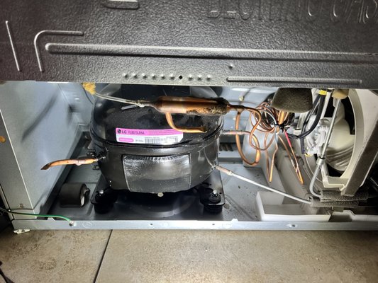 LG refrigerator repair - The refrigerator no longer cools properly. LG refrigerator repair - The refrigerator no longer cools properly.