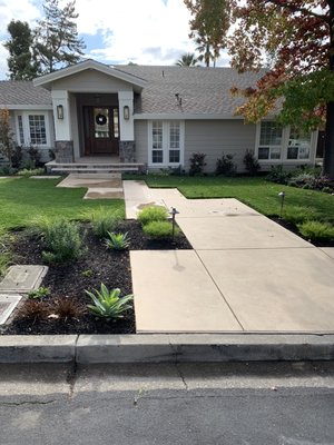 Kovac backyard Alamo - Front yard and backyard remodel in Alamo Kovac backyard Alamo - Front yard and backyard remodel in Alamo