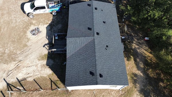Residential Re-Roof - We do any size roof from small to big! Licensed and insured! Call today for your free roof evaluation and estimate!