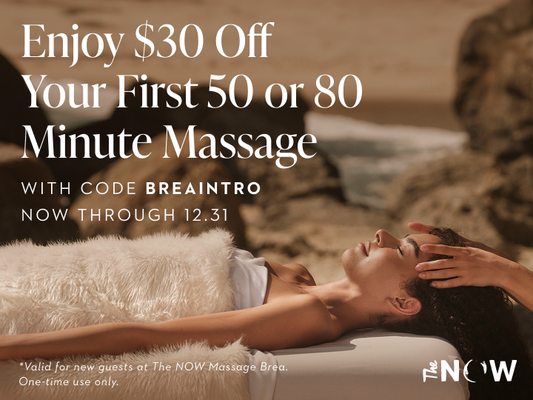 $30 off an 80 minute massage Tues-Thurs - Your midweek reset starts NOW. Enjoy $30 off any 80-minute massage, Tuesday through Thursday, with code MIDWEEK80 through 9.30.26.