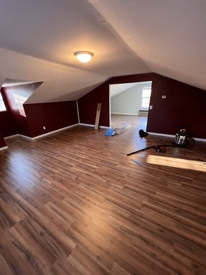 Laminate Flooring Installation - Removal of carpet and laminate flooring installation Laminate Flooring Installation - Removal of carpet and laminate flooring installation