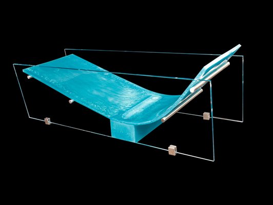 Eloquens Glass bath - 3/4 inch low iron panels with an electric blue epoxy curved seat that overflows over the top into the ground to create a waterfall experience. Eloquens Glass bath - 3/4 inch low iron panels with an electric blue epoxy curved seat that overflows over the top into the ground to create a waterfall experience.