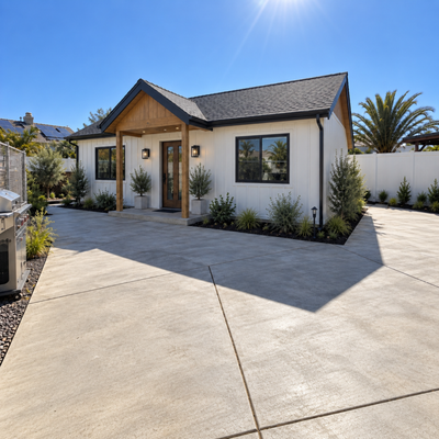 New ADU Construction - Check out this new home we built! We connected the plumbing and electrical underground to code, properly tying into the main lines for reliable drainage and utilities. With years of experience, we get it done right. Call today for your FREE ADU proposal!