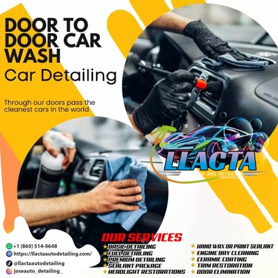 Premiun Detailing - Because if it comes to efficiency, quality, and guarantee, there is no one who can give you more than us...
Always the best for your vehicle🚗
Whatsapp +1 (860) 514-0648
Google.- https://llactaautodetailing.com Premiun Detailing - Because if it comes to efficiency, quality, and guarantee, there is no one who can give you more than us...
Always the best for your vehicle🚗
Whatsapp +1 (860) 514-0648
Google.- https://llactaautodetailing.com