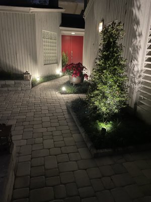Landscape Lighting - Experience the ultimate convenience with our smart landscape lighting system. Take full command of your outdoor ambiance using your smartphone. Enjoy holiday-themed lighting all year round and effortlessly adjust the colors of your landscape lighting to suit every mood and occasion. Landscape Lighting - Experience the ultimate convenience with our smart landscape lighting system. Take full command of your outdoor ambiance using your smartphone. Enjoy holiday-themed lighting all year round and effortlessly adjust the colors of your landscape lighting to suit every mood and occasion.