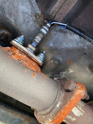 Vehicle was burning fuses and shutting off due to a short circuit . - This customer needed some electrical diagnostics done . He had been to two other shops who were able to figure out a fuse was burning, causing the truck to die and not start until replacing blown fuse . Every few miles the fuse would blow and nobody could figure it out. Luckily Toyota is our specialty. It was also hard to miss the orange exhaust putty that was used to repair some exhaust leaks . After further inspection the oxygen sensor wires were very close to the exhaust shield and our problem became clear . The fuse was blowing due to the oxygen sensor wire making contact with the shield . So we got the customers exhaust fixed and sensor replaced and no more blown fuses! Vehicle was burning fuses and shutting off due to a short circuit . - This customer needed some electrical diagnostics done . He had been to two other shops who were able to figure out a fuse was burning, causing the truck to die and not start until replacing blown fuse . Every few miles the fuse would blow and nobody could figure it out. Luckily Toyota is our specialty. It was also hard to miss the orange exhaust putty that was used to repair some exhaust leaks . After further inspection the oxygen sensor wires were very close to the exhaust shield and our problem became clear . The fuse was blowing due to the oxygen sensor wire making contact with the shield . So we got the customers exhaust fixed and sensor replaced and no more blown fuses!