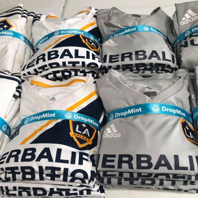LA Galaxy Soccer Team - Wash N Fold - LA Galaxy Soccer Team has been ordering with DropMint for years, we receive their laundry after a days work at the soccer field and one of their many comments to us is that we bring their uniforms back like new. They know who gets the whites whiter and brights brighter all in a next day turnaround. Their order was under $50 :) LA Galaxy Soccer Team - Wash N Fold - LA Galaxy Soccer Team has been ordering with DropMint for years, we receive their laundry after a days work at the soccer field and one of their many comments to us is that we bring their uniforms back like new. They know who gets the whites whiter and brights brighter all in a next day turnaround. Their order was under $50 :)