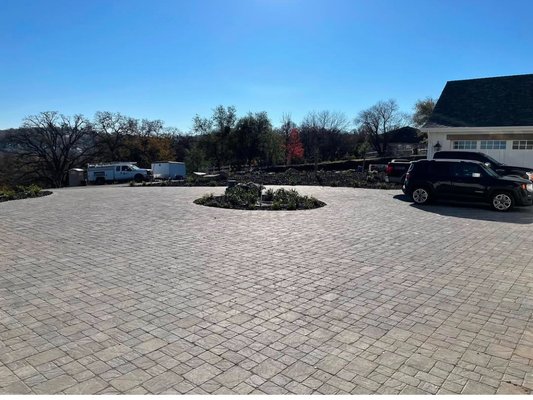 Paver projects - Here is some paver jobs that we have done from 300 SF to 15,000 Sf