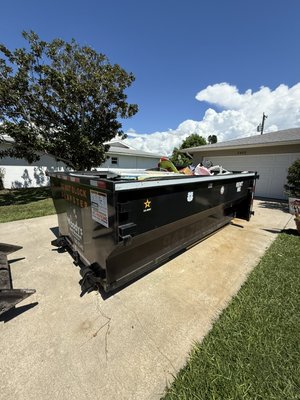 Dumpster Rental - Rent out our 10 yard dumpsters! Perfect for any small project. Dumpster Rental - Rent out our 10 yard dumpsters! Perfect for any small project.