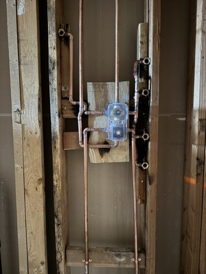 a very old bathroom made modern - The old bathroom has become unrecognizable beautiful. a very old bathroom made modern - The old bathroom has become unrecognizable beautiful.