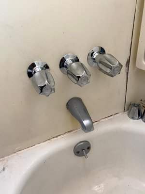 Three piece showers diverter replacement - This customer called me because the diverter stem had worn out and it constantly had a slight drip. The customer wanted to replace all the stem so we replaced all the stems and it worked like a charm. This is not always the case, but the customer was very happy that it was able to work in this scenario. Three piece showers diverter replacement - This customer called me because the diverter stem had worn out and it constantly had a slight drip. The customer wanted to replace all the stem so we replaced all the stems and it worked like a charm. This is not always the case, but the customer was very happy that it was able to work in this scenario.