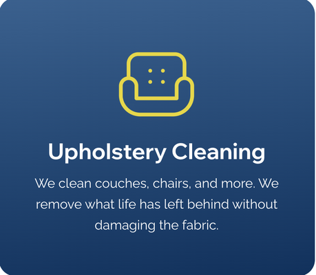 Upholstery Cleaning - Between snack time and snuggle time, your furniture puts in work. Your furniture is a nap zone, jungle gym, and sometimes a snack buffet. Over time, the "lived in" look feels a little too lived in.
Deep cleaning your upholstery revives the look and feel of your favorite pieces. It also removes allergens, bacteria, pet dander, and everyday grime that vacuuming just can't reach. Think of it as a spa day for your furniture. Upholstery Cleaning - Between snack time and snuggle time, your furniture puts in work. Your furniture is a nap zone, jungle gym, and sometimes a snack buffet. Over time, the "lived in" look feels a little too lived in.
Deep cleaning your upholstery revives the look and feel of your favorite pieces. It also removes allergens, bacteria, pet dander, and everyday grime that vacuuming just can't reach. Think of it as a spa day for your furniture.