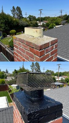 Chimney cap Installation - Installed a new chimney cap to protect the chimney from rain, debris, and animals. Made sure it was securely fitted, properly sealed, and working as it should. Clean, quick, and done right.
Call/Text +1 (650) 686-8292 Chimney cap Installation - Installed a new chimney cap to protect the chimney from rain, debris, and animals. Made sure it was securely fitted, properly sealed, and working as it should. Clean, quick, and done right.
Call/Text +1 (650) 686-8292