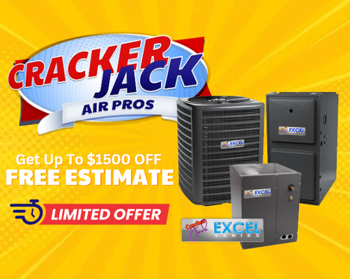 HVAC Installation With FREE Estimate - The team here at CrackerJack Air Pros prides itself on producing quality installations for our customers in Southern California and beyond. We offer free estimates and second opinions on all HVAC replacement & installation services. HVAC Installation With FREE Estimate - The team here at CrackerJack Air Pros prides itself on producing quality installations for our customers in Southern California and beyond. We offer free estimates and second opinions on all HVAC replacement & installation services.