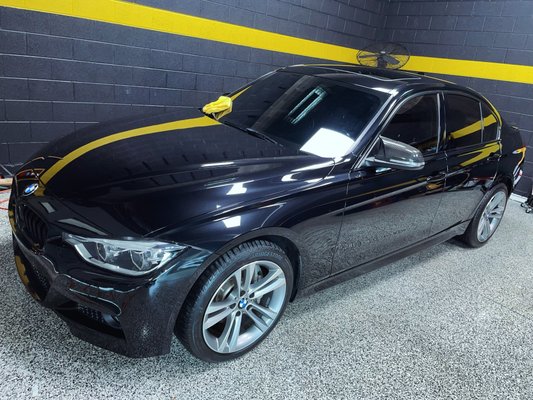 Bmw 340i Detail + Ceramic Coat - This Bmw 340i was brought in for a full exterior detail, paint correction and ceramic coat.