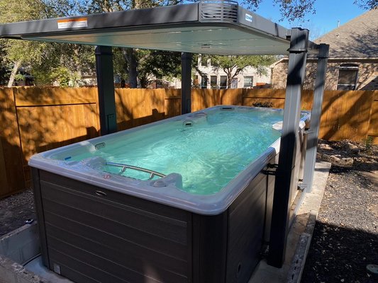 Pools, Swim Spas and Hot Tubs - When it comes down to luxury items like Hot tubs and swim spas. We have it down to the science, with our systems, your motors will last longer. 

We do hundreds of hot tubs a year around the central Texas area, and work hand in hand with 10 Hot Tub companies around the central Texas area.