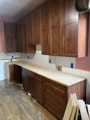 Kitchen remodel! - Customer wanted a fresh start. So out with the old and in with the new! Kitchen remodel! - Customer wanted a fresh start. So out with the old and in with the new!