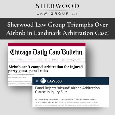 Victory Against Airbnb Inc! - In a recent groundbreaking case, Sherwood Law Group, led by the tenacious Matthew A. Saltzman, secured a significant victory against Airbnb Inc. This case has set a pivotal precedent in the realm of arbitration agreements. A truly incredible job by a truly incredible team. Great work to everyone involved!