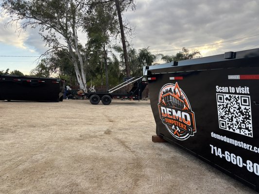 Big Project - 2 Dumpsters Delivered!! - This customer was looking to remove HUGE amounts of construction & yard waste debris fast and reached out. We had 2 large dumpsters delivered the same day to fill the need!! Big Project - 2 Dumpsters Delivered!! - This customer was looking to remove HUGE amounts of construction & yard waste debris fast and reached out. We had 2 large dumpsters delivered the same day to fill the need!!