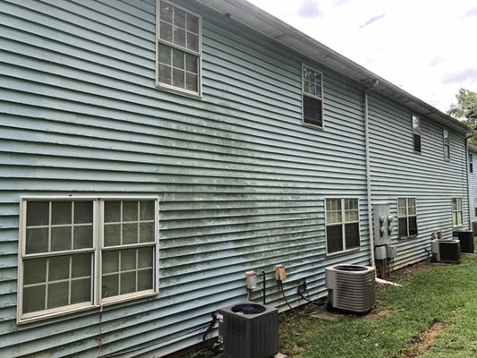 House Soft Washing - NO DAMAGE - Many people living in the Metro Atlanta area and Southeast experience the frustration of their home being overrun with green algae, mildew and black mold in the spring when the cold is finally gone and the humidity returns. With our cleaning method, we are able to restore cleanliness to your home, allowing for you to enjoy your summers outside.
 

Our safe, low-pressure SOFT WASHING cleaning methods replace the conventional “power washing” which only uses high-pressure water to blast the dirt off potentially damaging the surface. Fogged windows, damaged screens, and wood are the most common issues associated with high-pressure cleaning. SOFT washing is 100% safe for all types of siding using no more pressure than a garden hose to remove the dirt, grime, mold, and algae. The proper mixture of detergents, emulsifiers, and surfactants we use are customized to your home’s needs.

With our process, the perfect combination of detergents, high volume, but low-medium pressure of heated water we can achieve near-perfect results without causing damage.