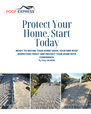 6 Roofing Tips - From leaks to lasting protection we transform California roofs with expert care, premium materials, and guaranteed durability. 🏠✨ Protect your home today with Roof Express trusted across San Francisco, San Jose, Oakland, Fremont, Sunnyvale, and more. Call now for your FREE inspection!”