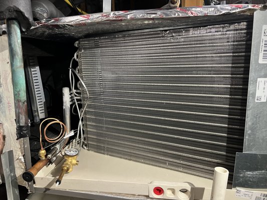 Replaced the Lennox evaporator coil under warranty - Replaced the Lennox evaporator coil under warranty due to failure. The part was fully covered by Lennox, with the replacement performed by a certified technician. The system is now operating at peak efficiency. Labor costs were borne by the customer. Replaced the Lennox evaporator coil under warranty - Replaced the Lennox evaporator coil under warranty due to failure. The part was fully covered by Lennox, with the replacement performed by a certified technician. The system is now operating at peak efficiency. Labor costs were borne by the customer.