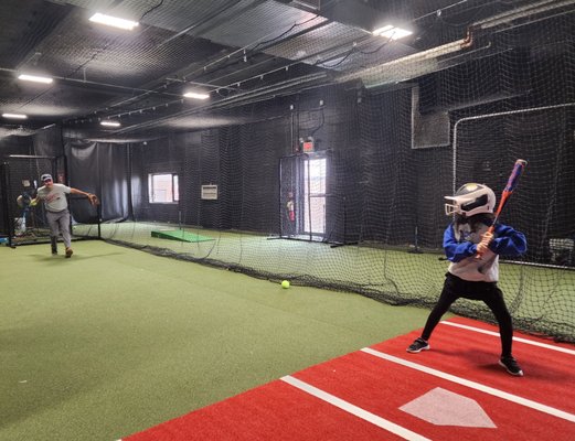 Indoor Baseball Practice - Just because it's February doesn't mean you can't play ball! Indoor Baseball Practice - Just because it's February doesn't mean you can't play ball!