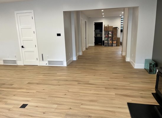 Smaller Project - Easy quick install with custom carpet tiles Smaller Project - Easy quick install with custom carpet tiles