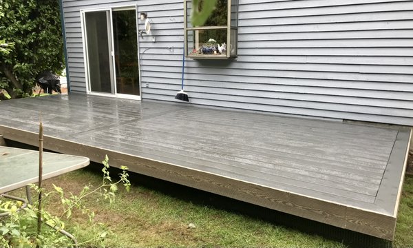 Humble Deck in Bellevue 2020 - This Deck was done in two days. Humble Deck in Bellevue 2020 - This Deck was done in two days.