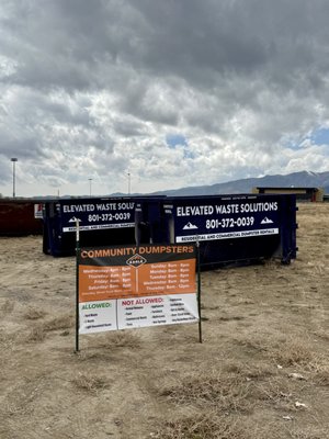 Eagle Mountain Spring Clean Up - Helping Eagle Mountain Stay Clean This Spring
At Elevated Waste Solutions, we take pride in serving the community we call home. This spring, we had the opportunity to support Eagle Mountain’s annual Spring Cleaning Event by donating 20-yard dumpsters for residents to use—completely free of charge.
For 9 consecutive days, we provided ongoing dumpster service by constantly emptying and replacing containers, ensuring there was always room for more waste and debris.
Making a Real Impact
Residents of Eagle Mountain showed up ready to clean. From yard waste and broken furniture to general household junk, the dumpsters were put to good use. Our team worked around the clock to keep them emptied and available, so everyone had a chance to participate.
By the end of the event, we had hauled away multiple full loads of waste, helping hundreds of families refresh their homes and yards. It was an incredible effort by the community—and we were honored to be part of it.
Why We Do It
We’re more than just a dumpster rental company—we’re a local business built on relationships, service, and community values. Giving back is part of who we are, and events like this let us do what we do best: help people take control of their cleanups.
Whether it’s a city-wide event or a one-house project, we’re here to support clean, safe, and thriving neighborhoods in Eagle Mountain and all across Utah County.
Need a Dumpster? Let’s Talk
If you’re planning a cleanup, renovation, or construction project, Elevated Waste Solutions is ready to help. We offer 6, 12, 15, and 20-yard dumpsters with affordable pricing, fast delivery, and excellent service.
📞 Call or text us today
🌐 Visit us online to book your dumpster rental
📍 Serving: Eagle Mountain, Saratoga Springs, Lehi, American Fork & surrounding areas
Thank you to the City of Eagle Mountain for organizing this event and letting us be part of something that truly made a difference. We look forward to supporting more community efforts in the future! Eagle Mountain Spring Clean Up - Helping Eagle Mountain Stay Clean This Spring
At Elevated Waste Solutions, we take pride in serving the community we call home. This spring, we had the opportunity to support Eagle Mountain’s annual Spring Cleaning Event by donating 20-yard dumpsters for residents to use—completely free of charge.
For 9 consecutive days, we provided ongoing dumpster service by constantly emptying and replacing containers, ensuring there was always room for more waste and debris.
Making a Real Impact
Residents of Eagle Mountain showed up ready to clean. From yard waste and broken furniture to general household junk, the dumpsters were put to good use. Our team worked around the clock to keep them emptied and available, so everyone had a chance to participate.
By the end of the event, we had hauled away multiple full loads of waste, helping hundreds of families refresh their homes and yards. It was an incredible effort by the community—and we were honored to be part of it.
Why We Do It
We’re more than just a dumpster rental company—we’re a local business built on relationships, service, and community values. Giving back is part of who we are, and events like this let us do what we do best: help people take control of their cleanups.
Whether it’s a city-wide event or a one-house project, we’re here to support clean, safe, and thriving neighborhoods in Eagle Mountain and all across Utah County.
Need a Dumpster? Let’s Talk
If you’re planning a cleanup, renovation, or construction project, Elevated Waste Solutions is ready to help. We offer 6, 12, 15, and 20-yard dumpsters with affordable pricing, fast delivery, and excellent service.
📞 Call or text us today
🌐 Visit us online to book your dumpster rental
📍 Serving: Eagle Mountain, Saratoga Springs, Lehi, American Fork & surrounding areas
Thank you to the City of Eagle Mountain for organizing this event and letting us be part of something that truly made a difference. We look forward to supporting more community efforts in the future!