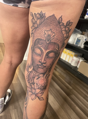 Devin |  IG @devinbrowntattoos - Here you can find a range of tattoos completed by artist Devin Brown -- Instagram @devinbrowntattoos
where more work can be viewed. To book with this artist please email: Devinbrowntattoos@gmal.com 

We offer same day appointments depending on availability.