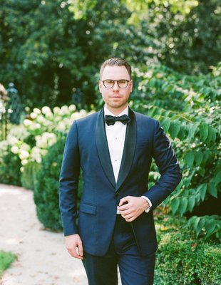 Formal Wedding Tux / Attire - Photographer: @megantravisphotography
Planning & Design: @sohoeventdesign 
Venue: @dukemansion 
Florals: @lilygreenthumbs 
Linen: @nuagedesignsinc Designs
Rentals: @partytimerentalsclt
Lounge Furniture & Accessories: @the_prettiest_pieces
Wedding Cake & Macarons: @loveandbutterbakingco 
Invitations and Stationery: @olivepaper 
Beauty: @beprettycharlotte
Wedding Gowns: @haydenoliviabridal
Custom Tuxedo: @omjclothing 
Wedding Jewelry: @windsorjewelersnc 
Custom Signage: @_unspokendesigns_ 
Models: @hlsmith1 @noahwilliamsstyle