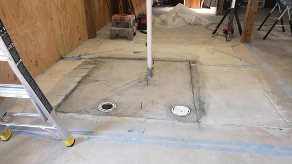 New bathroom remodel - This is the Partybarn, in Travelers Rest, establishing the 2 new bathrooms, New bathroom remodel - This is the Partybarn, in Travelers Rest, establishing the 2 new bathrooms,
