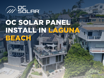 Laguna Beach Residential Solar Installation - Panasonic residential solar panel installation done on Laguna Beach home! Not pictured is a Tesla 7.6kw inverter. Installation came out beautifully! Contact OC Solar today for a free quote! Laguna Beach Residential Solar Installation - Panasonic residential solar panel installation done on Laguna Beach home! Not pictured is a Tesla 7.6kw inverter. Installation came out beautifully! Contact OC Solar today for a free quote!
