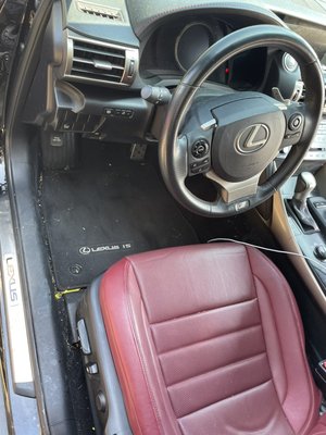 Lexus cleaned and conditioned - Another happy customer with this beautiful Lexus cleaned, disinfected, and conditioned!