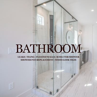 Bathroom Remodel - We are California Flooring Service, your premier destination for exquisite bathroom remodeling solutions. With over two decades of industry experience, we have established ourselves as trusted general contractors with a profound understanding of creating luxurious and functional bathroom spaces.

We recognize that the bathroom is a personal sanctuary, a space where relaxation and rejuvenation take center stage. Our team of seasoned professionals is adept at transforming ordinary bathrooms into captivating retreats, combining functionality, style, and elegance to deliver exceptional results.

With our extensive expertise, we guide you through every step of the bathroom remodeling process, ensuring a seamless and hassle-free experience. 

As experienced general contractors, we have established strong relationships with top-tier suppliers and manufacturers, enabling us to offer an extensive range of premium materials, fixtures, and finishes. Whether you desire a contemporary spa-like oasis or a classic, timeless aesthetic, we source the finest products to suit your style and budget.

Our highly skilled craftsmen and technicians possess the expertise to execute your bathroom remodel with precision and artistry. They meticulously handle every detail, from plumbing and electrical work to custom cabinetry and tile installation, ensuring exceptional quality throughout the project. We pride ourselves on utilizing advanced techniques and adhering to industry standards, resulting in flawless outcomes that stand the test of time.

Choose us as your trusted partner for your bathroom remodeling project, and experience the transformation of your space into a luxurious haven. Our meticulous attention to detail, unwavering dedication to quality, and personalized approach will bring your bathroom vision to life. Contact us today to schedule a consultation and embark on a remarkable journey toward your dream bathroom.