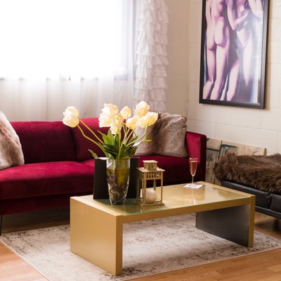 Relax and Feel Sexy in Our Studio - The Backroom/Boudoir studio is a beautiful, relaxing, and private space for you to enjoy and explore during your shoot.