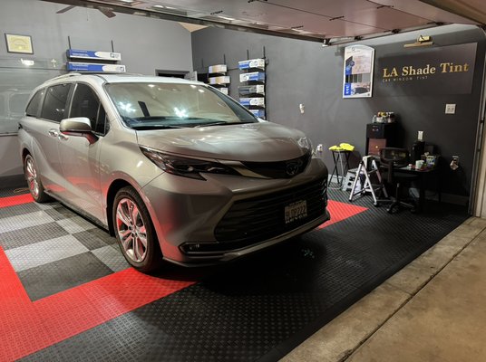 Front windshield Nano Ceramic - The latest nano-ceramic technology for superior heat reduction, high clarity and stylish looks without interfering with keyless entries, cell phones and other radio signals. Available from virtually clear to dark shades.