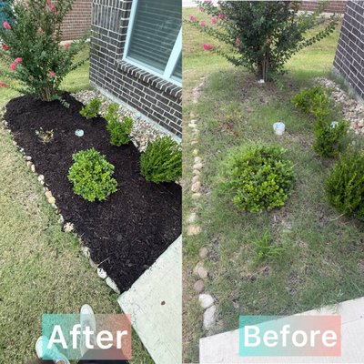 updating your front yard - local family!
We removed old weeds, added fresh mulch, cleaned edges, and made it look brand new 🌿
Step-by-step, we can help with:
– Yard cleanup
– Mulch or rock installation
– Flowerbed borders
– Fence or gate repairs
– Pressure washing for patios
Ready to refresh your front or backyard?
Message Handyman Den Service for a free estimate today! updating your front yard - local family!
We removed old weeds, added fresh mulch, cleaned edges, and made it look brand new 🌿
Step-by-step, we can help with:
– Yard cleanup
– Mulch or rock installation
– Flowerbed borders
– Fence or gate repairs
– Pressure washing for patios
Ready to refresh your front or backyard?
Message Handyman Den Service for a free estimate today!