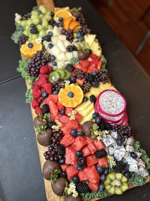 Charcuterie boards and Graze Boxes￼ - Charcuterie board and graze boxes can come in many sizes. Just let us know what you want . ￼