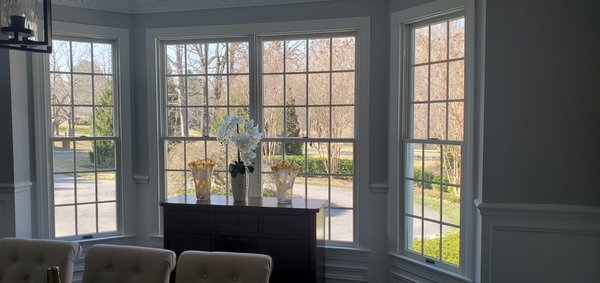 Glass Installations - We Specialize In Window Glass Replacement, All Foggy Glass On this windows Are Replaced With New Double Pane Glass.
