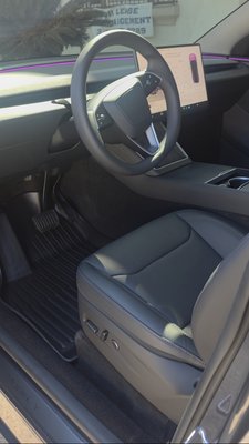 Mini detailing package - This Tesla recived our mini detailing promotion package starting at $80. It's a light interior work and exterior wash as well.