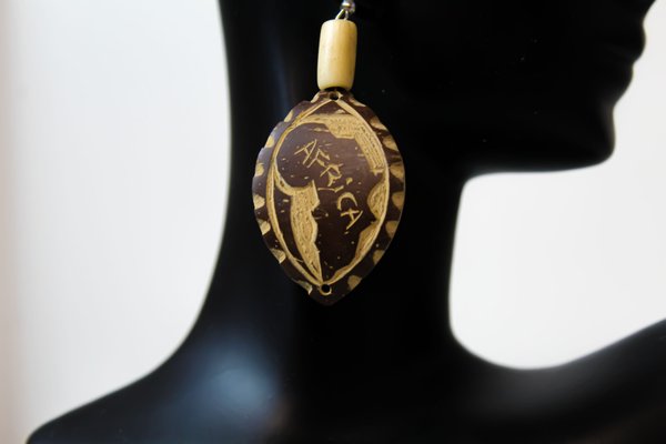 Earrings - African Hand Made Earrings (Straight From Cameroon) Earrings - African Hand Made Earrings (Straight From Cameroon)