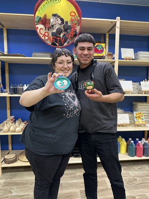 Paint your own Plaster Figurine - Paint your own plaster trinket dish ($12 only!) or figurine here at Crafty Tomato. No studio fees, all tools included!